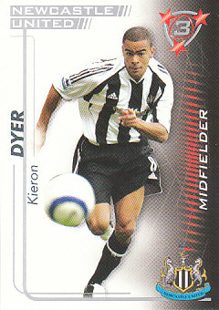 Kieron Dyer Newcastle United 2005/06 Shoot Out #242